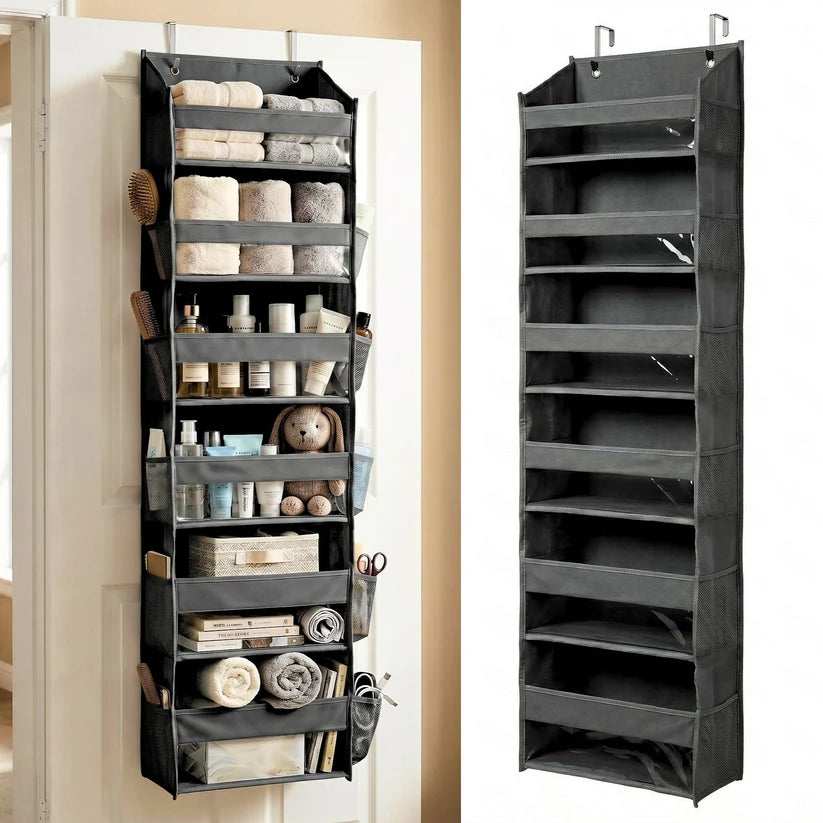 🌞 TODAY’S SPECIAL OFFER | Over the Door Organizer with Pockets for Bedroom, Bathroom, Nursery & Closet Storage 🌞