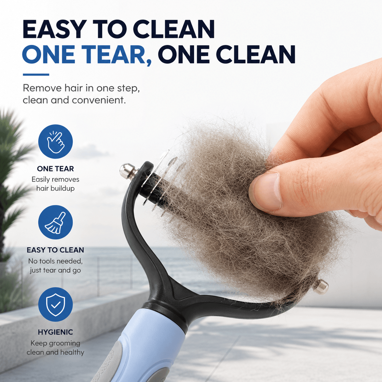 Doublel-Sided Pet Grooming Comb