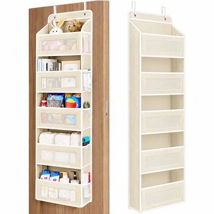🚪 48% OFF Over The Door Organizer – 44LB Heavy Duty Multi-Pocket Storage Rack