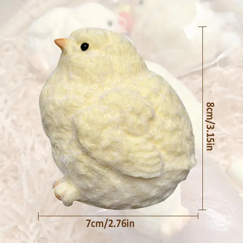 【Buy 3 Get 1 Free】Food-Grade Silicone Little Yellow Chicken Slow-Rising Animal Squishy Stress Relief Toy