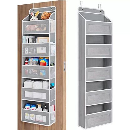 🚪 48% OFF Over The Door Organizer – 44LB Heavy Duty Multi-Pocket Storage Rack