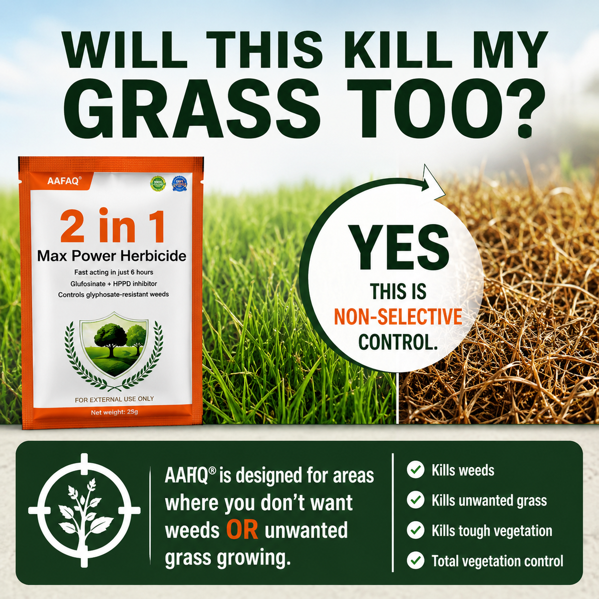 Healrize® ® 2 in 1  Herbicide