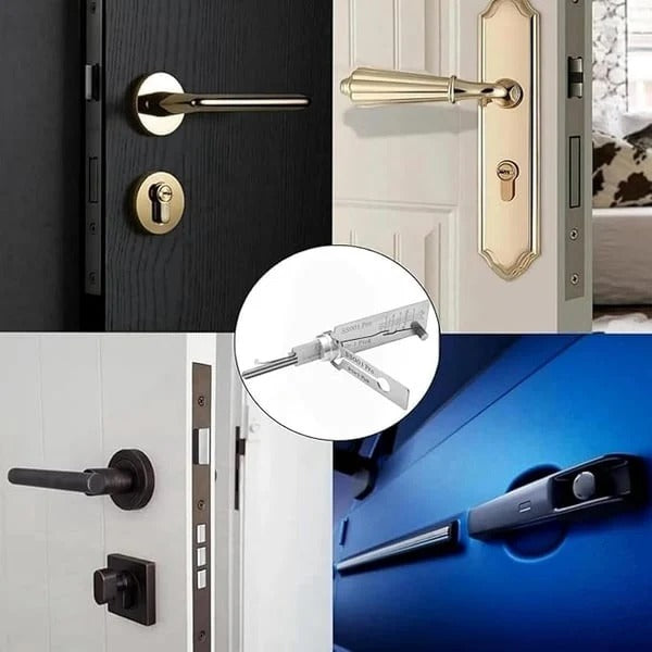 Pro Series Precision Locksmith Pick Set – Stainless Steel Decoder & Keyway Tools