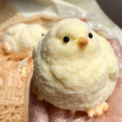 【Buy 3 Get 1 Free】Food-Grade Silicone Little Yellow Chicken Slow-Rising Animal Squishy Stress Relief Toy